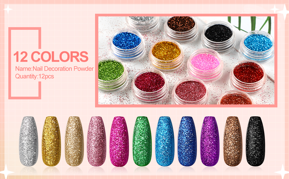 Decoration powders