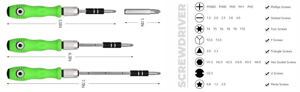 32 in 1 screwdriver set