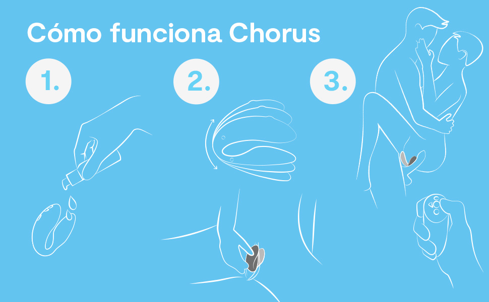 We-Vibe Chorus, vibrador con sistema de manos libres para ...