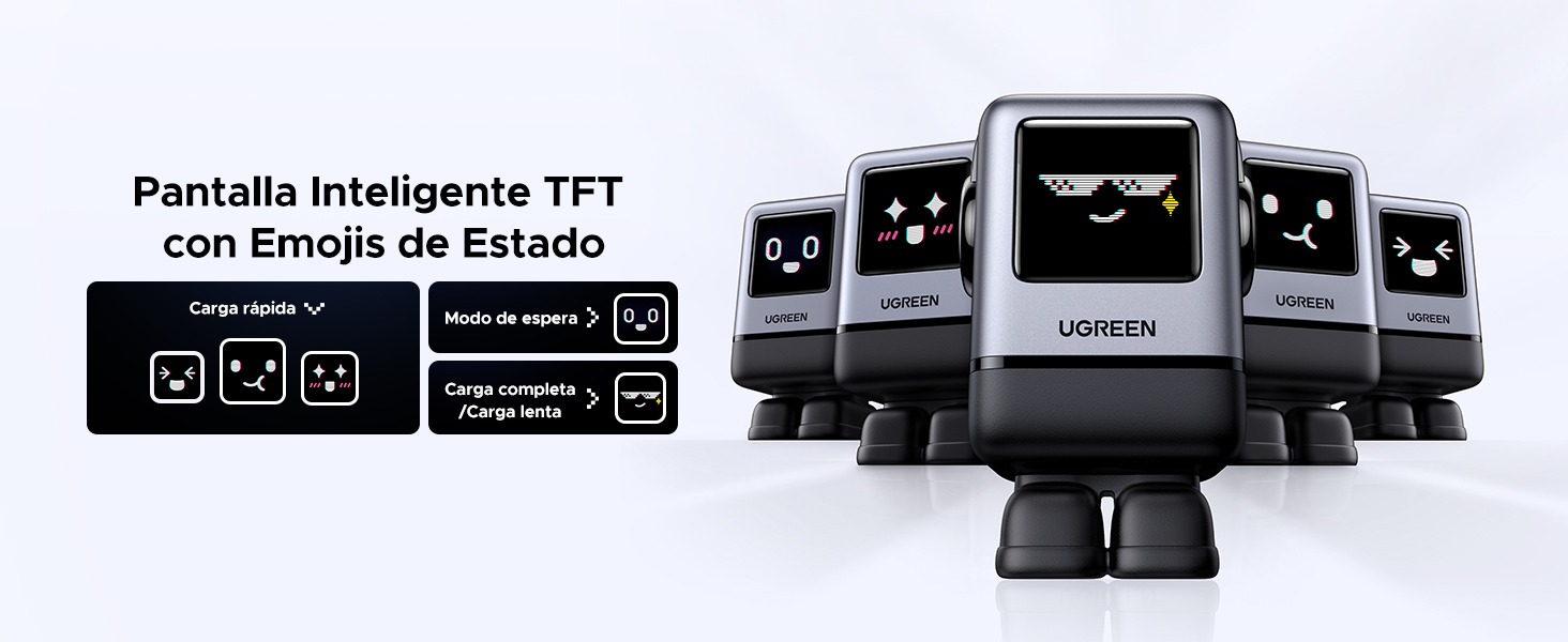 Uno 100W cargador 4 Puertas GAN