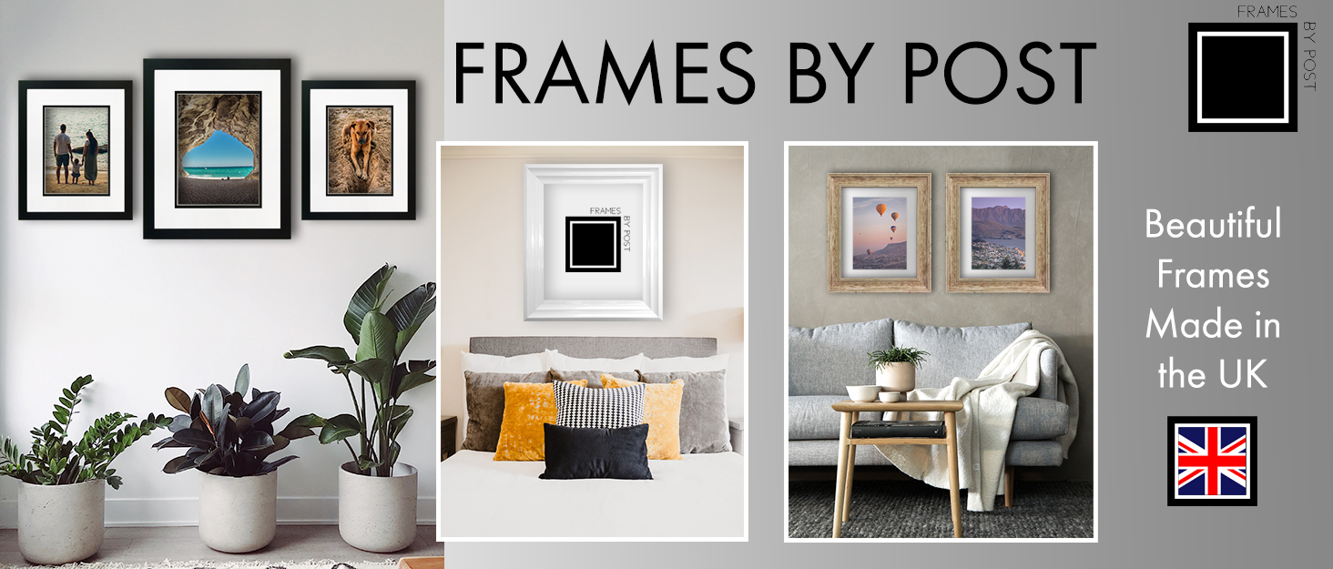 FRAMES BY POST Metro Vintage Wood Picture Poster Photo Frame A1