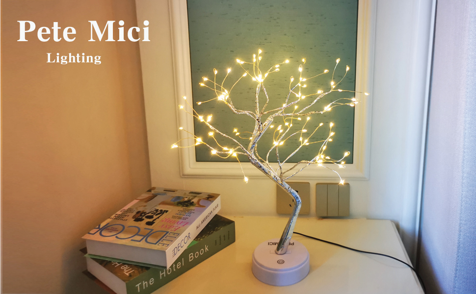 Pete Mici 20" 108 LED Tabletop Bonsai Tree Light Warm White