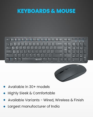 Keyboard and mouse 