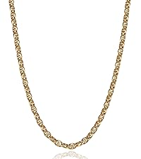 Amazon | [スペランツァ] K18 18金 喜平 ネックレス 2面ダブル