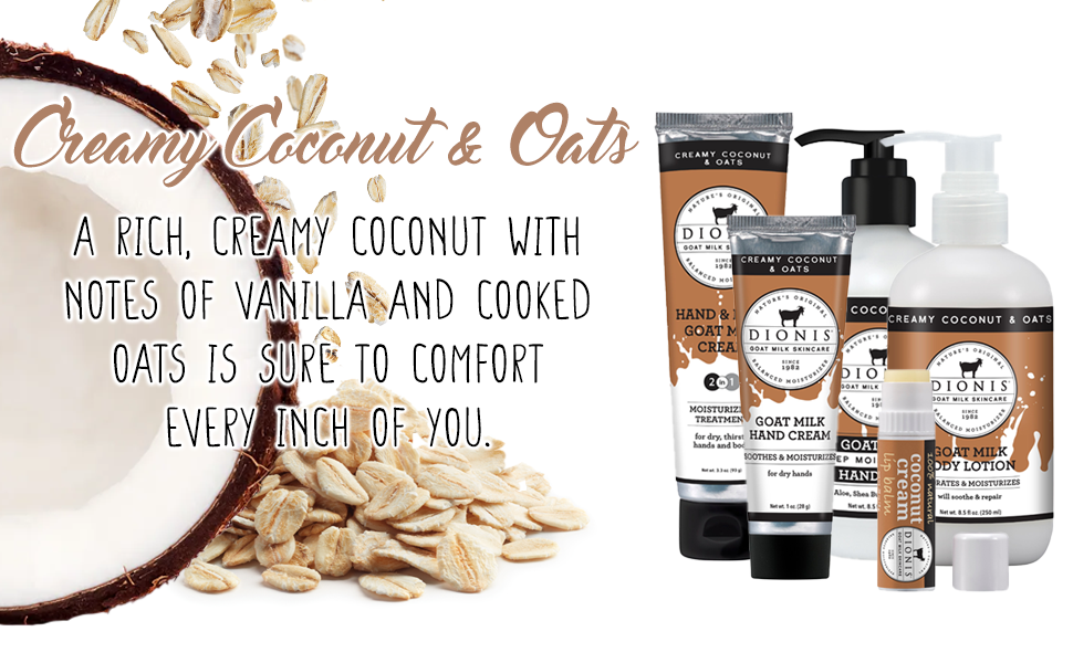 creamy coconut & oats