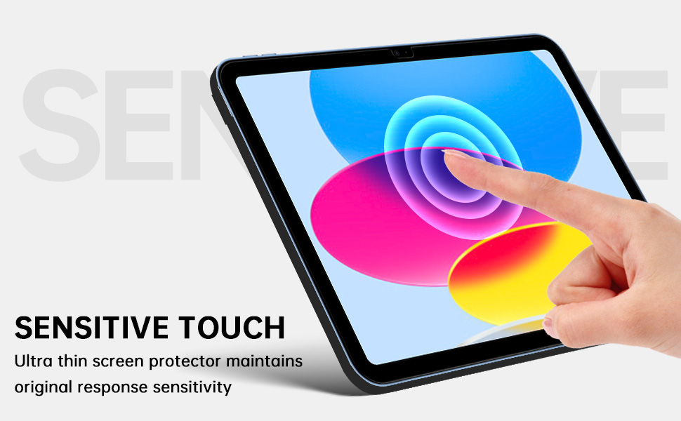 2 PackAVAKOT Tempered Glass Screen Protector for iPad 10th