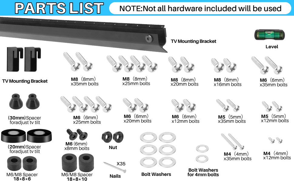 no stud tv wall mount