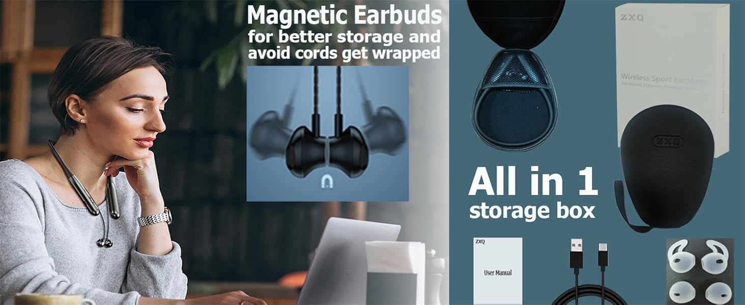 Magnetic earbuds