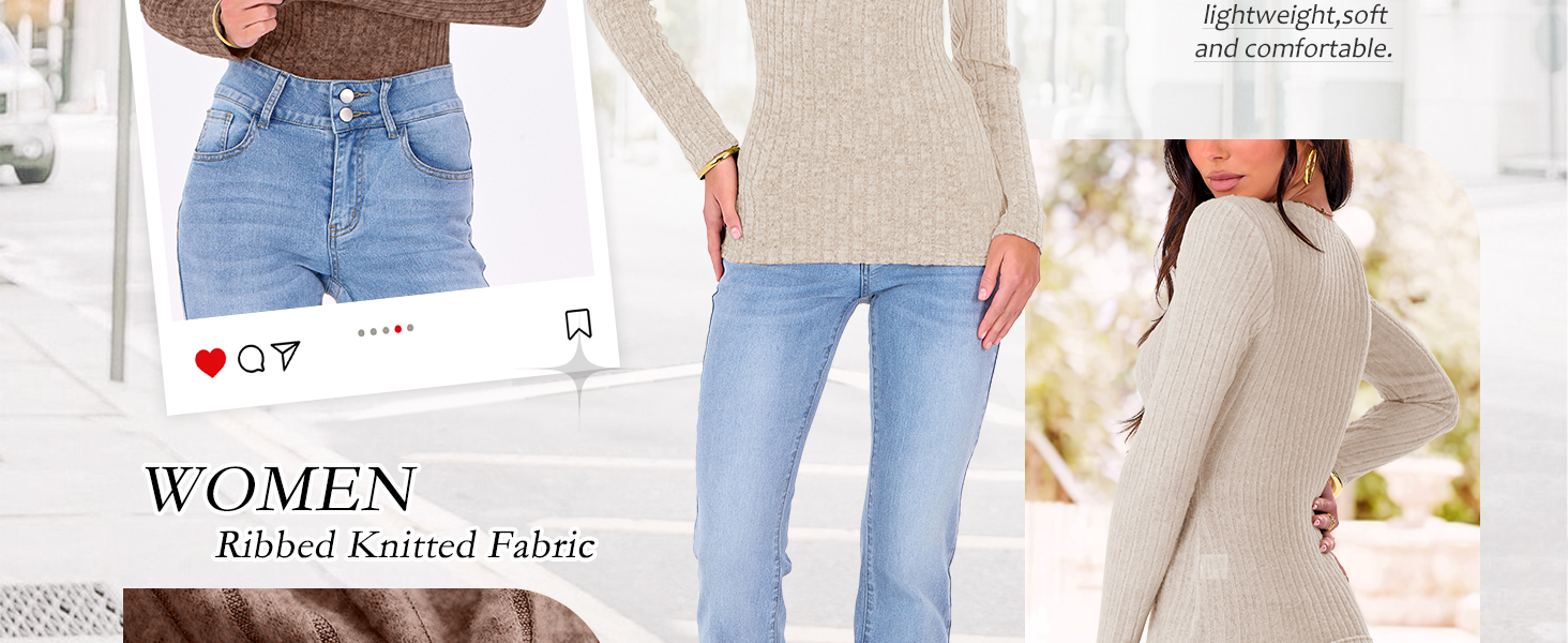 Slim Fit Tops Basic Tee