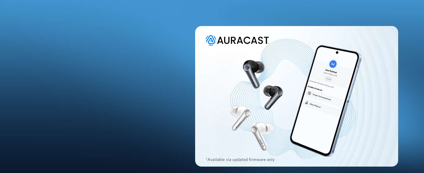 Auracast Broadcast Audio best earbuds earbuds with active noise cancellation