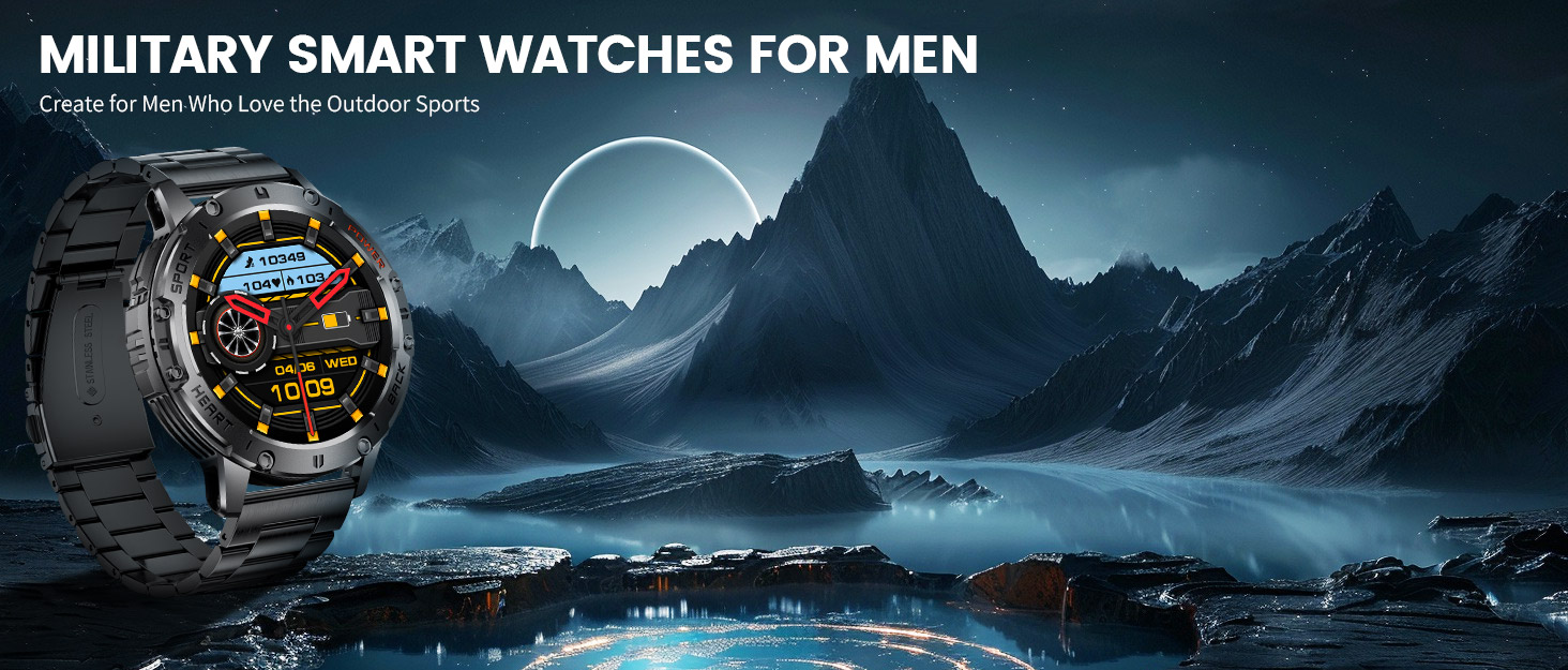 smart watch for men lige smart watches for men smart watch mens smart watches