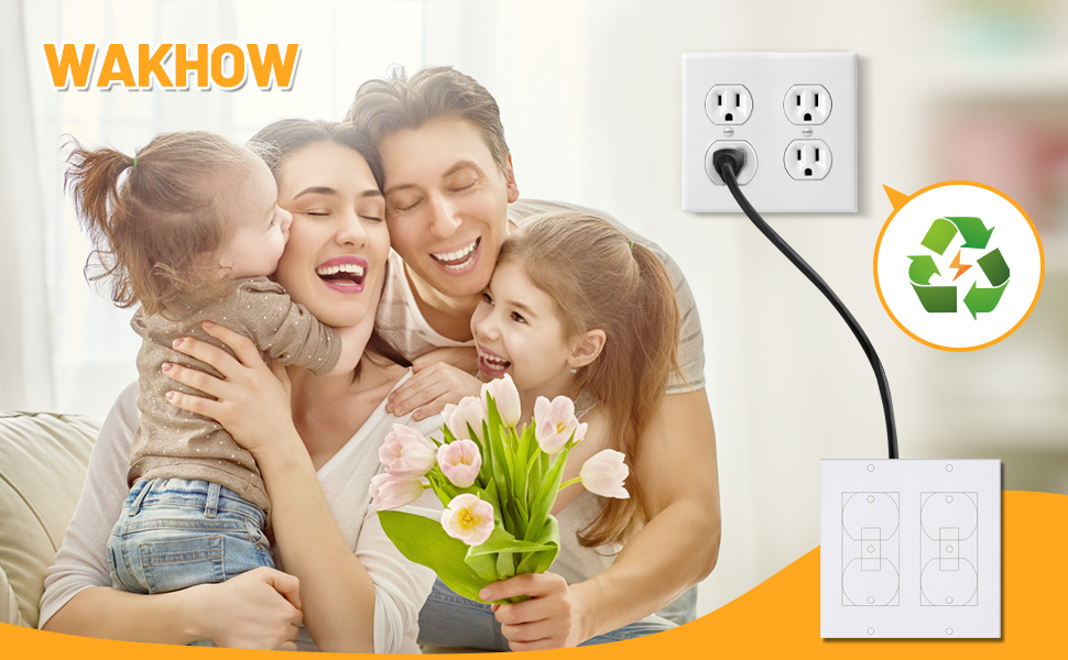 Outlet Insulators Draft Sealers, 30 Pack Electrical Outlet Insulation