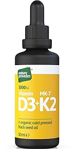 Vitamin D3 + K2 by Nature Provides
