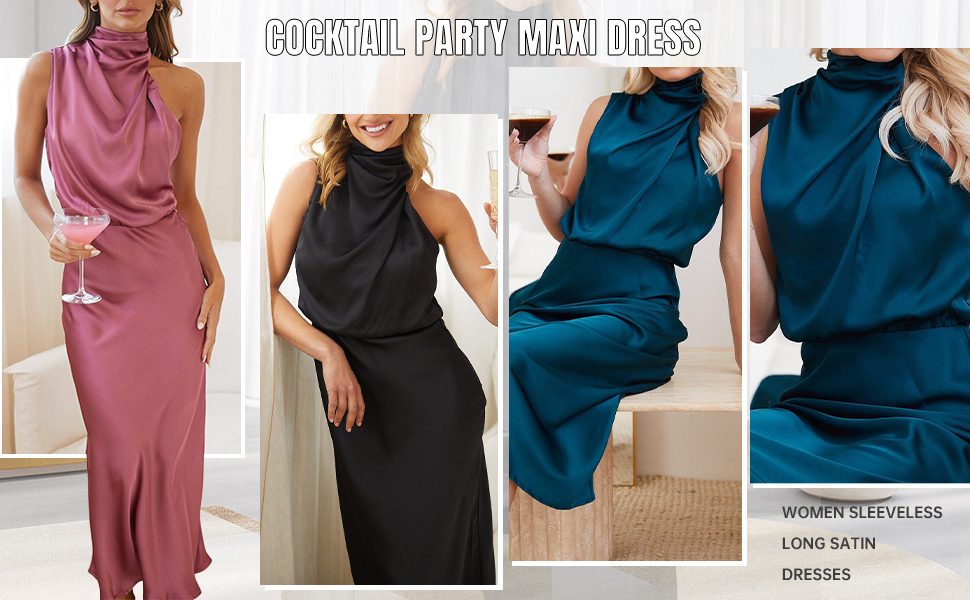 Stain Maxi Dress Various Combination - Whether You Go To The Party Or Night Out