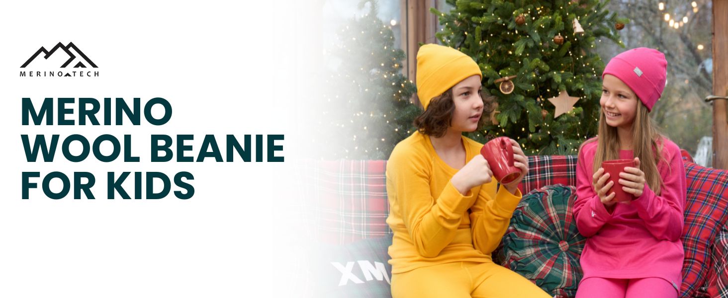 merino wool beanie for kids