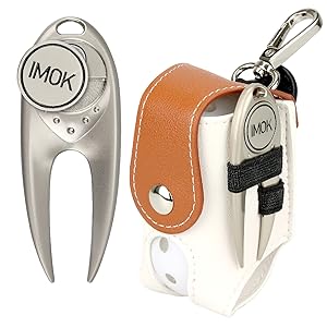 【10個セット】【新品】IMOK ゴルフボールケース フォーク マーカー 茶色 Amazon.co.jp: IMOK ゴルフボールケース メンズ レディース