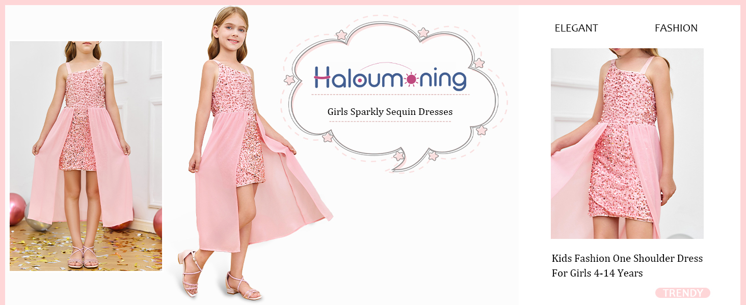 Girls Sequin Dresses