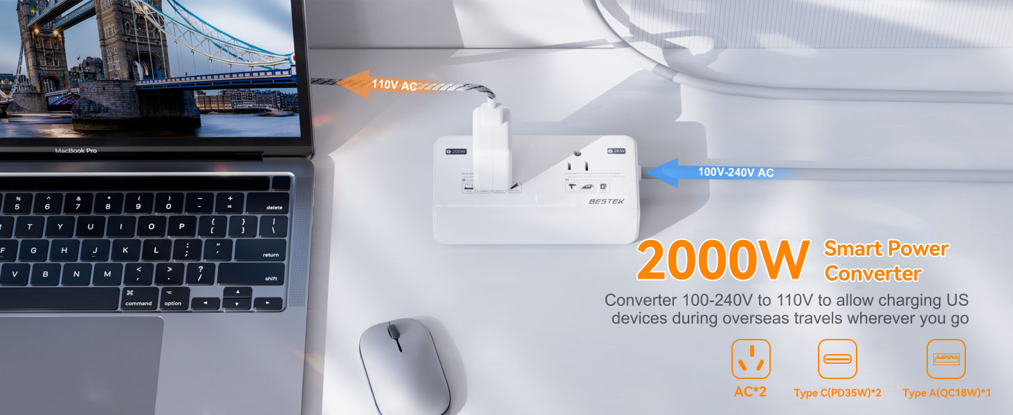 2000W Smart Power Converter
