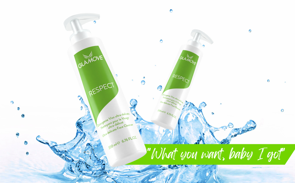 Ultra delicate face cleanser