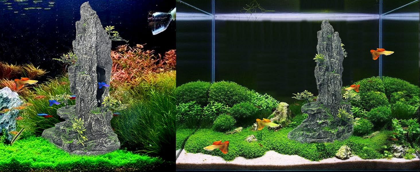 fish tank decorations for 55 gallon tank spongebob