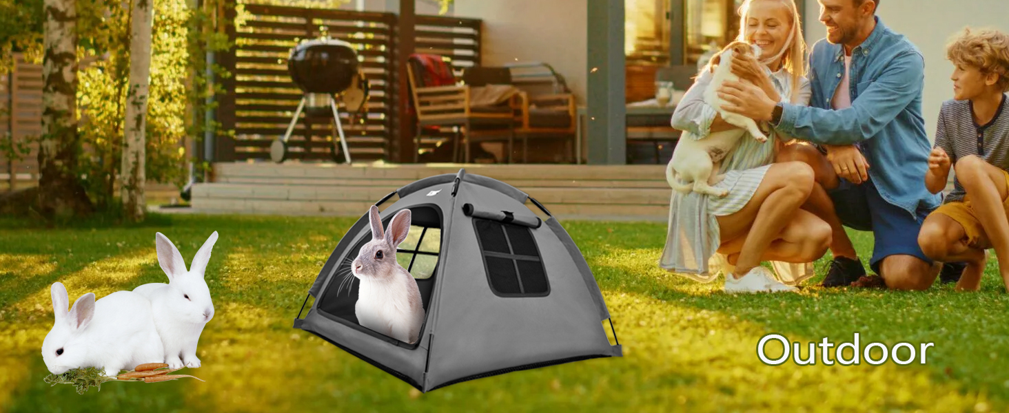 rabbit tent