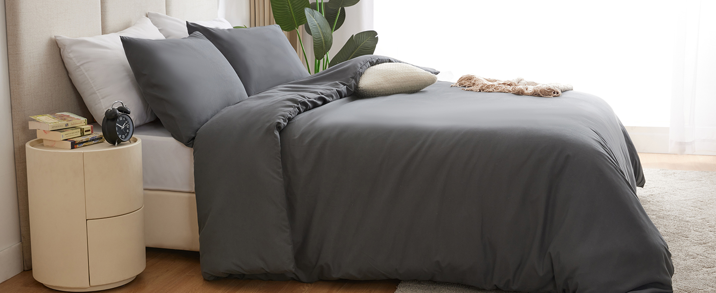 Grey Duvet Cover