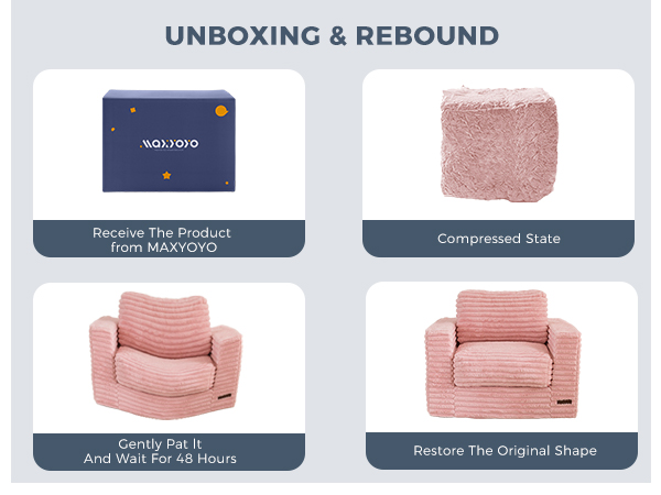 Amazon.com: MAXYOYO Giant Bean Bag Chair for Adults