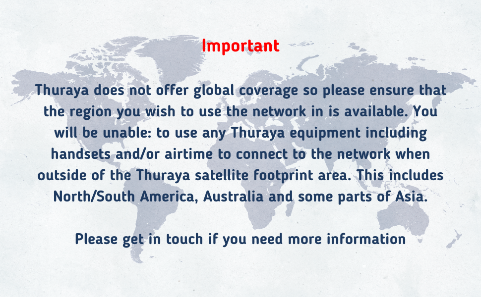 Thuraya Coverage