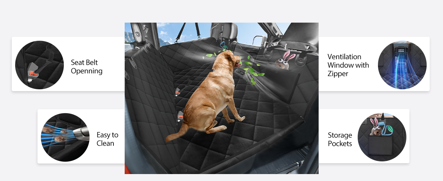 Back Seat Extender for Dogs