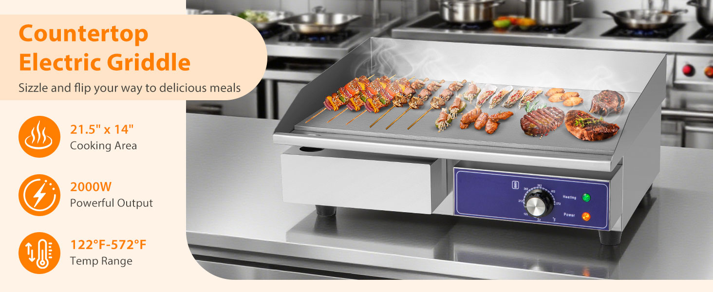 Commercial Griddle