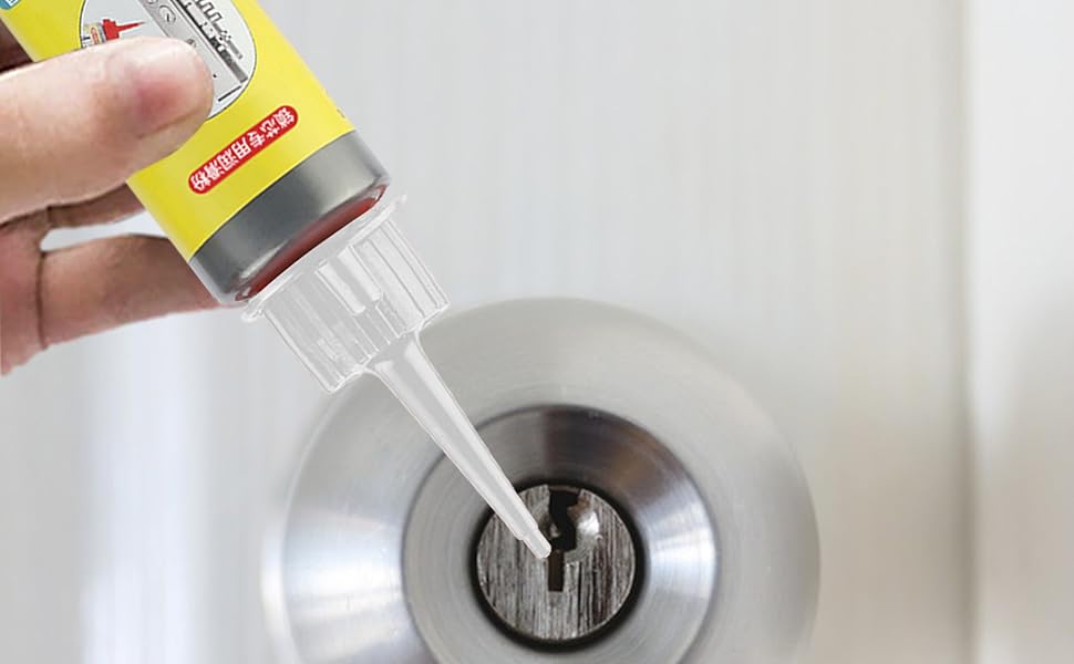 Graphite Powder,60ML Graphite LongLasting Lubricant with No Dust