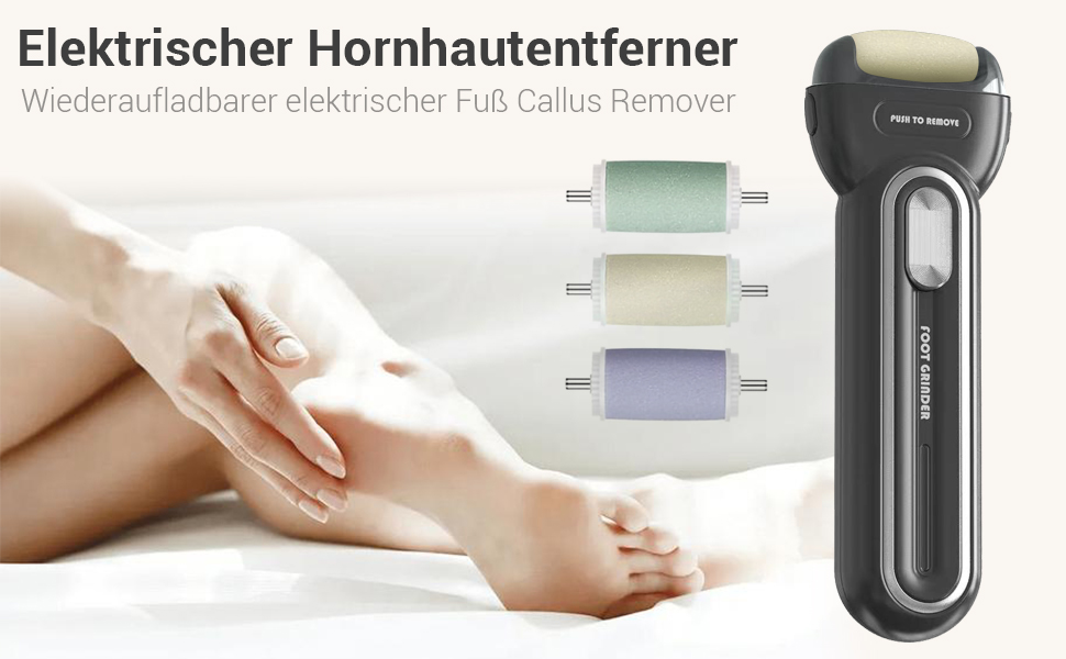 Elektrischer Hornhautentferner