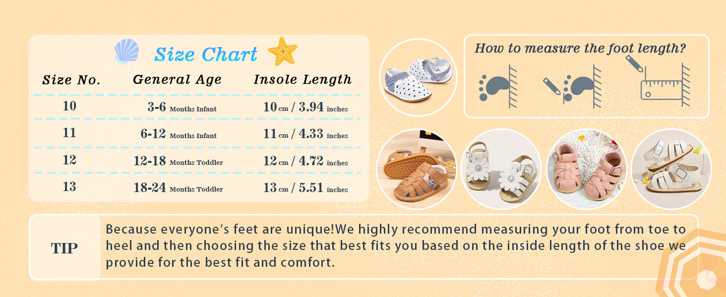 Baby Boys Girls Sandals Summer Infant Newborn Dress Flats Shoes Beach Sandals First Walkers Shoes