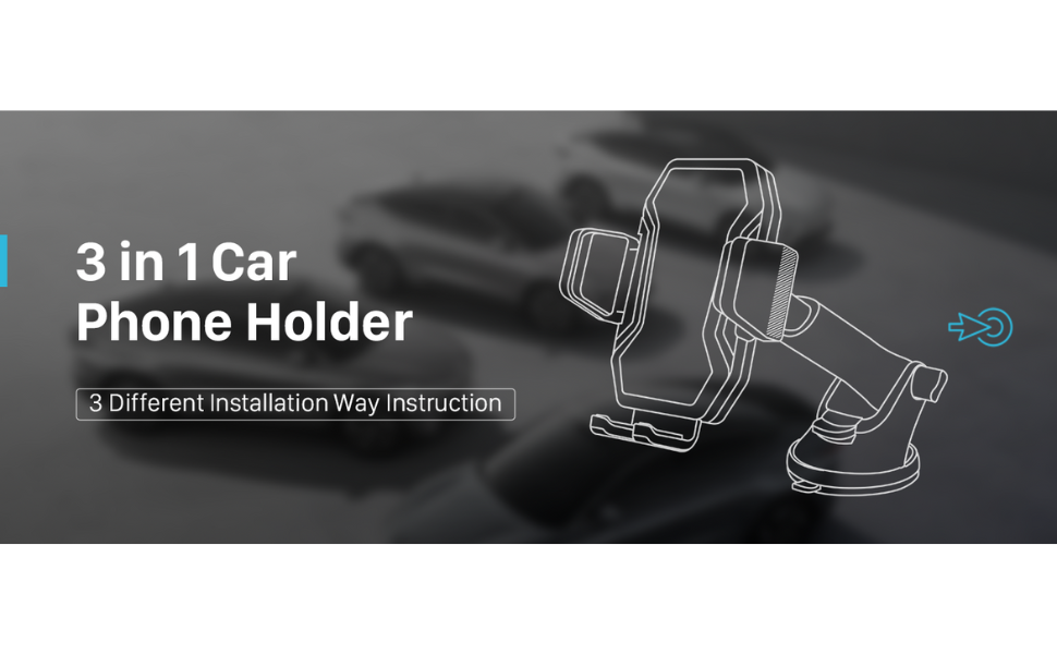 mobile phone holder car mobile car holder dashboard magnetic car mobile holder