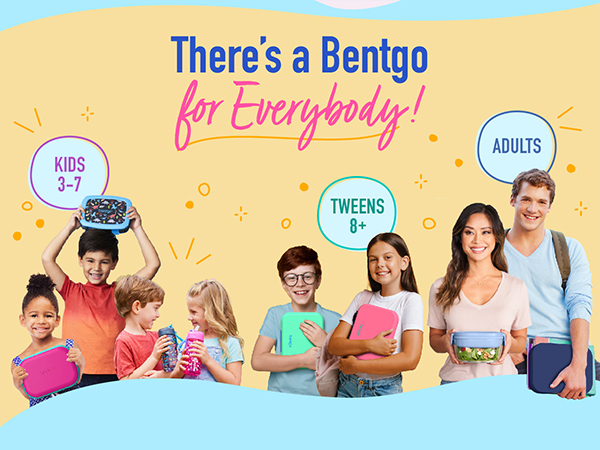 bentgo for everybody everyone all ages kids children tweens teens young adults parents grandparents