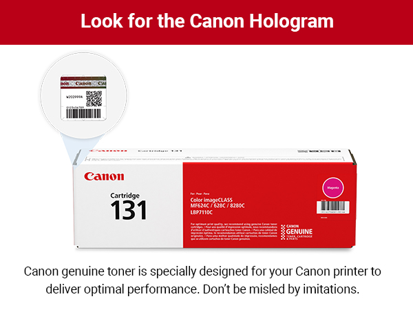 Amazon.com: Canon Genuine 131 Magenta Toner Cartridge