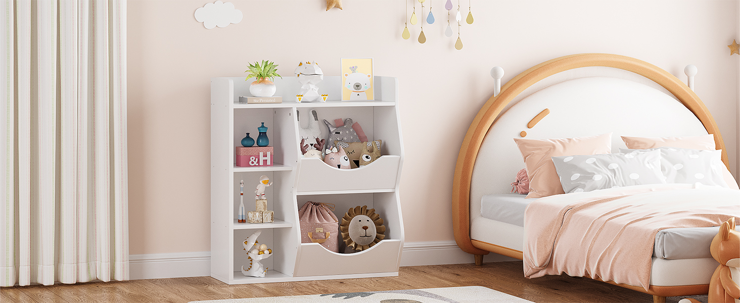 Kids Toy Storage Cabinet