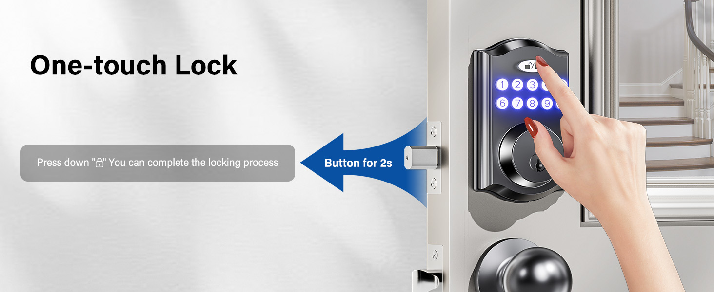 door lock with code