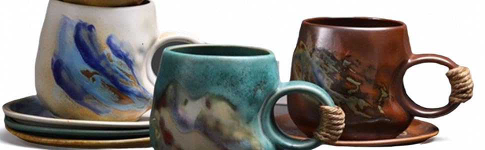 Handmade ceramic mug