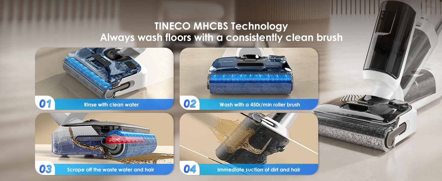 vacuum mop all in one