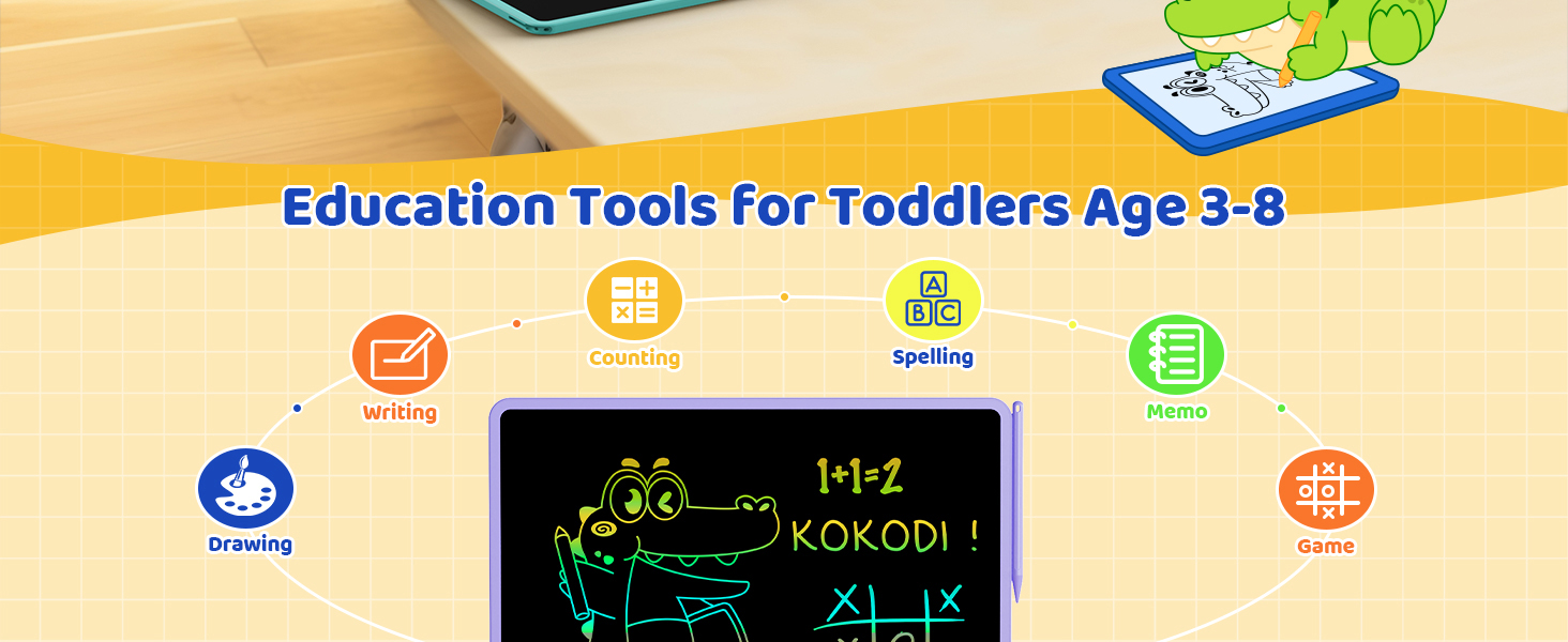 led drawing board for kids