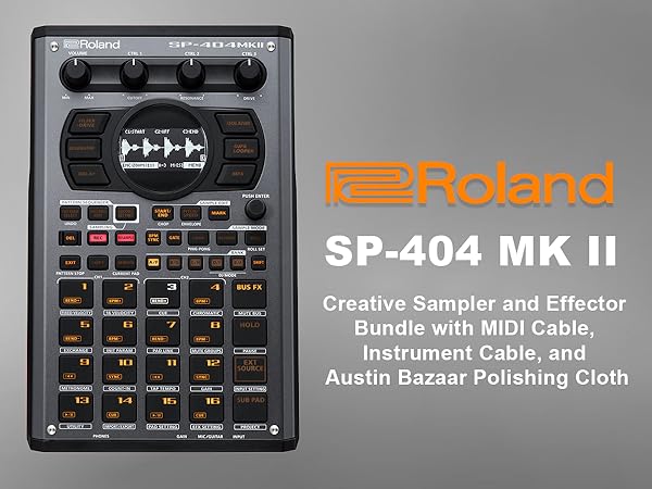 Roland サンプラー SP-404MKII Amazon.com: Roland SP-404MKII Creative Sampler and Effector