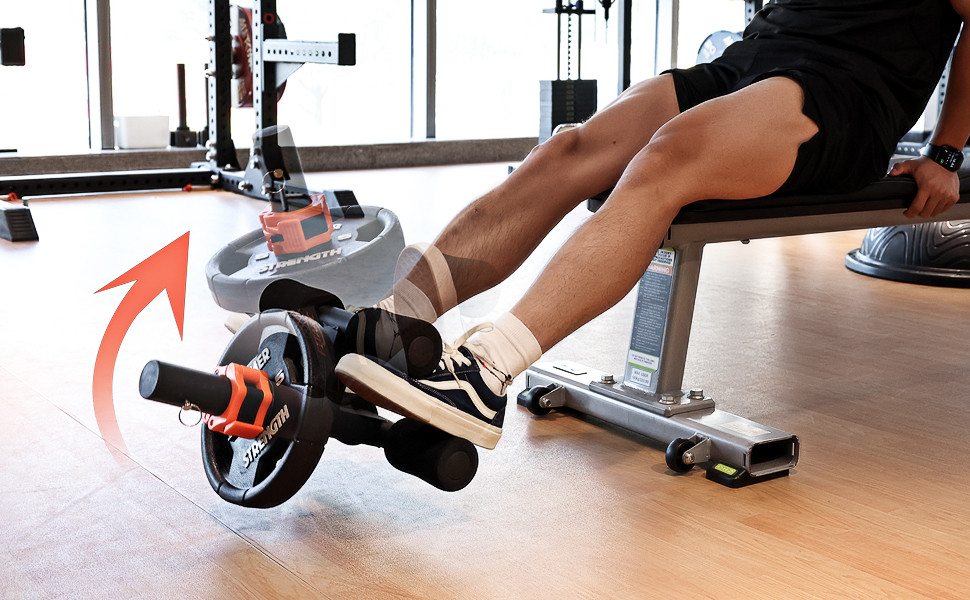 Fitarc Tib Bar, Tibialis Trainer, Tibia Dorsi Calf Raise Machine, Knees