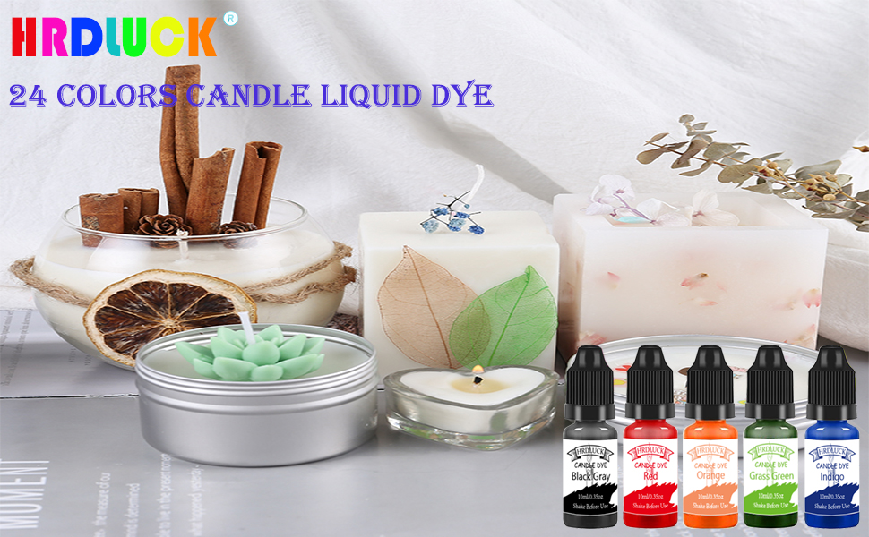 candle liquid dye