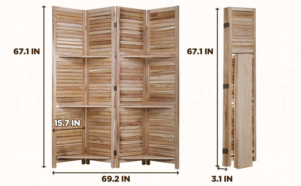 room divider 4 panel