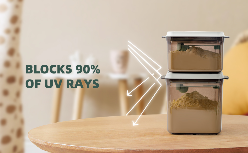 Tourdeus Airtight Formula Container Pop Up Milk Powder