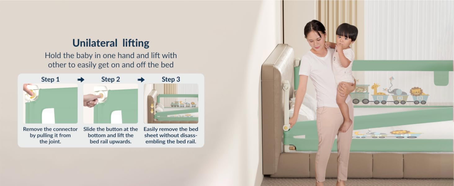 Kids safety rail
