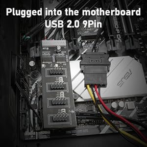 9pin header splitter usb header splitter 9pin USB Header