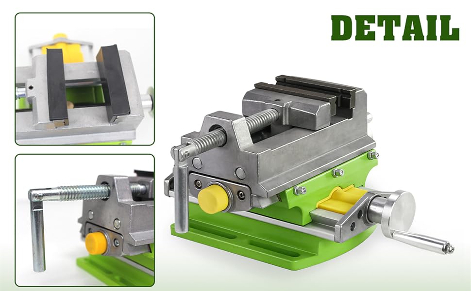 CNCTOPBAOS Torno deslizante transversal de 7,6 cm para moinho e
