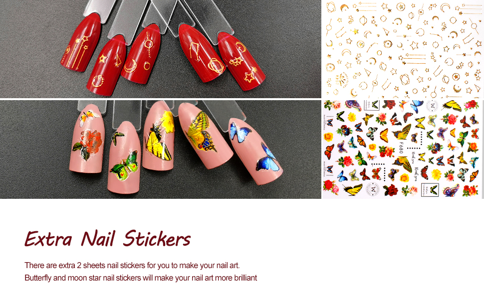 Polish Gel Salon Display Color Swatch Sticks Gel Practice Tools